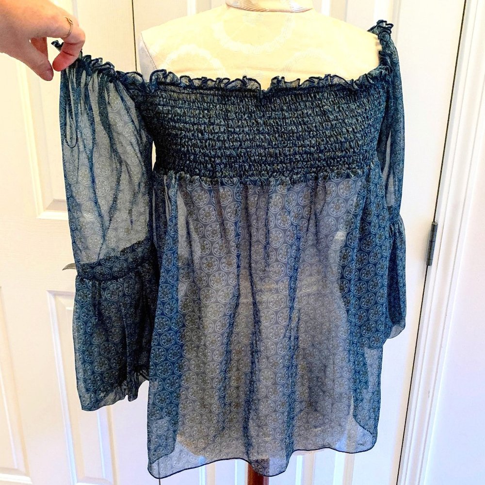 Michèlle Belau Sheer off-shoulder Blouse